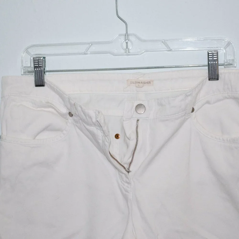 2 PAIR EILEEN FISHER CAPRIS - SIZE: L - Picture 10 of 12